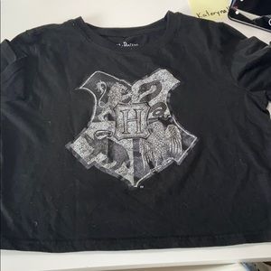 A cropped Harry Potter shirt